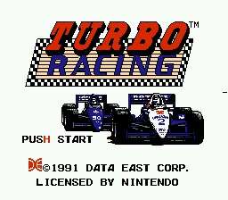 Ретро-игры - Turbo Racing (NES) - Турбо и драйв на пару вечеров